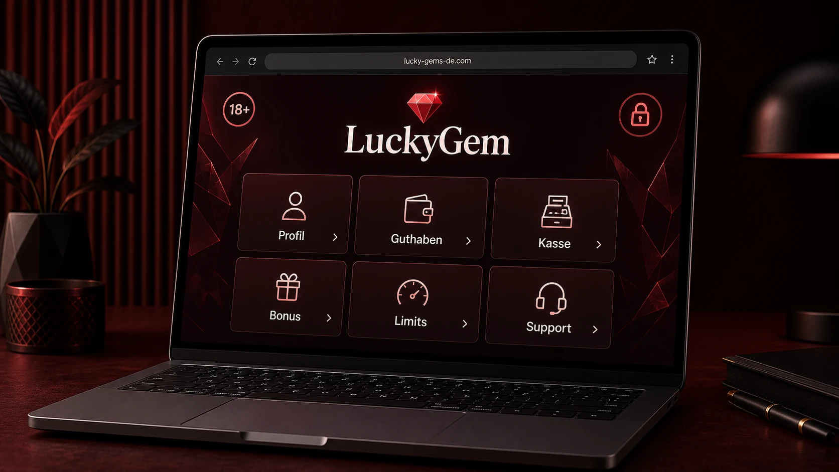 LuckyGem Login im Überblick