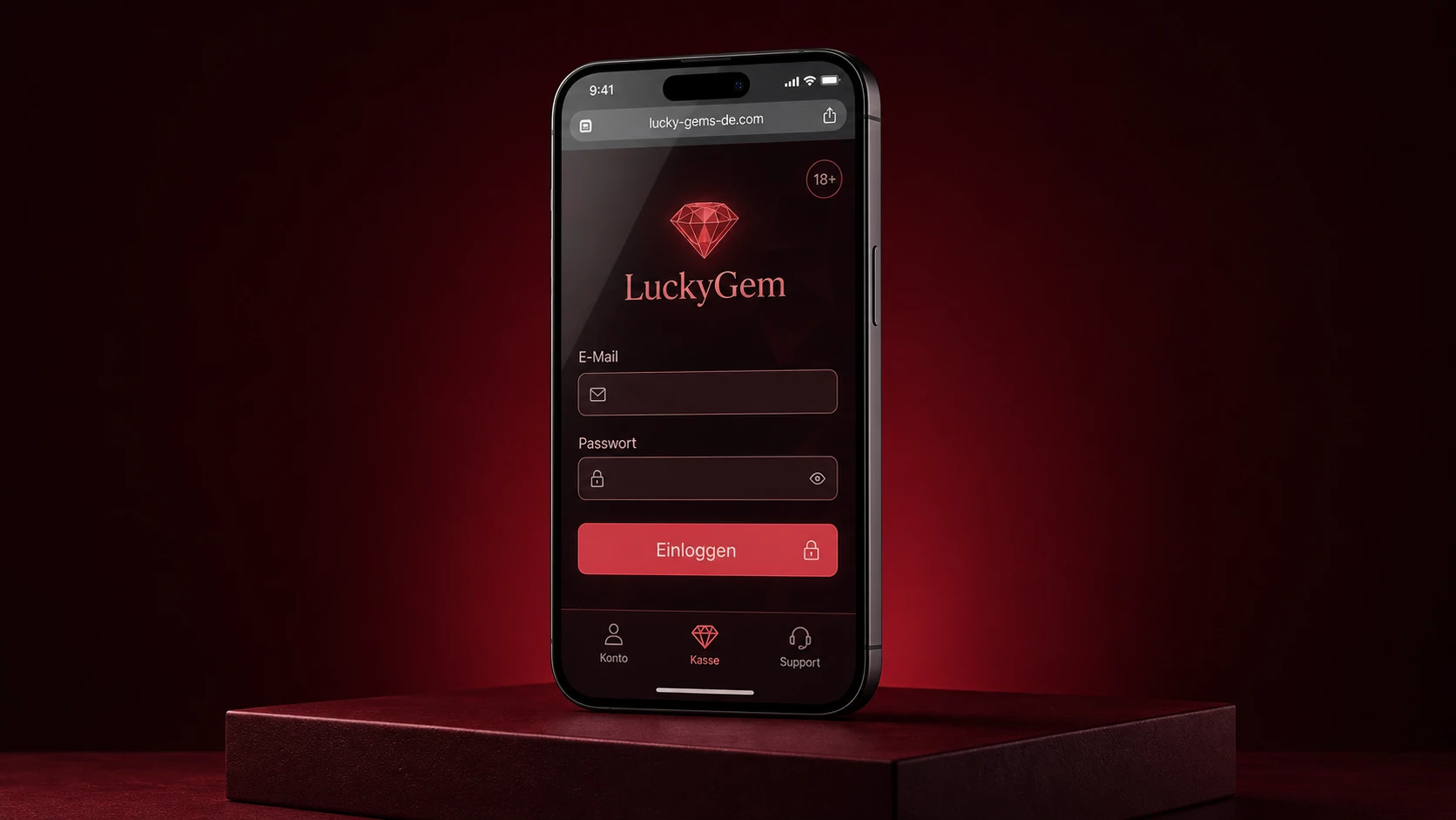 Mobiler LuckyGem Login