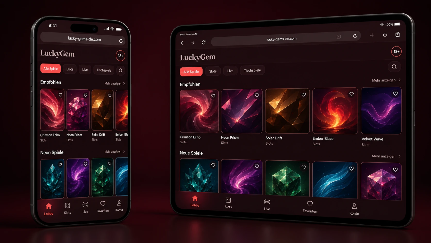 Mobile Casino Spiele